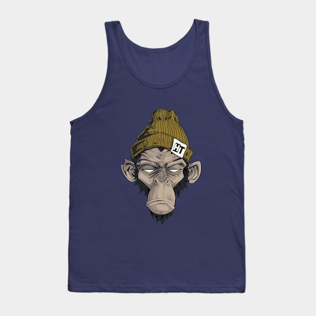 BORED APE Tank Top by ARTS BY DARREL